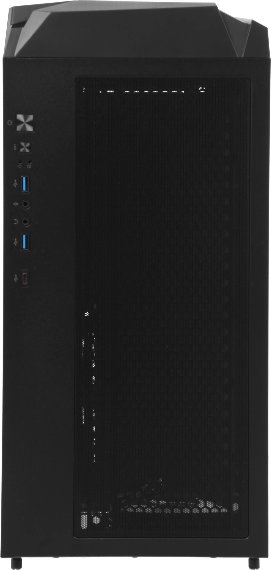 Корпус Gigabyte GB-C301G черный без БП ATX 3x120mm 5x140mm 2xUSB3.0 audio bott PSU — миниатюра 20