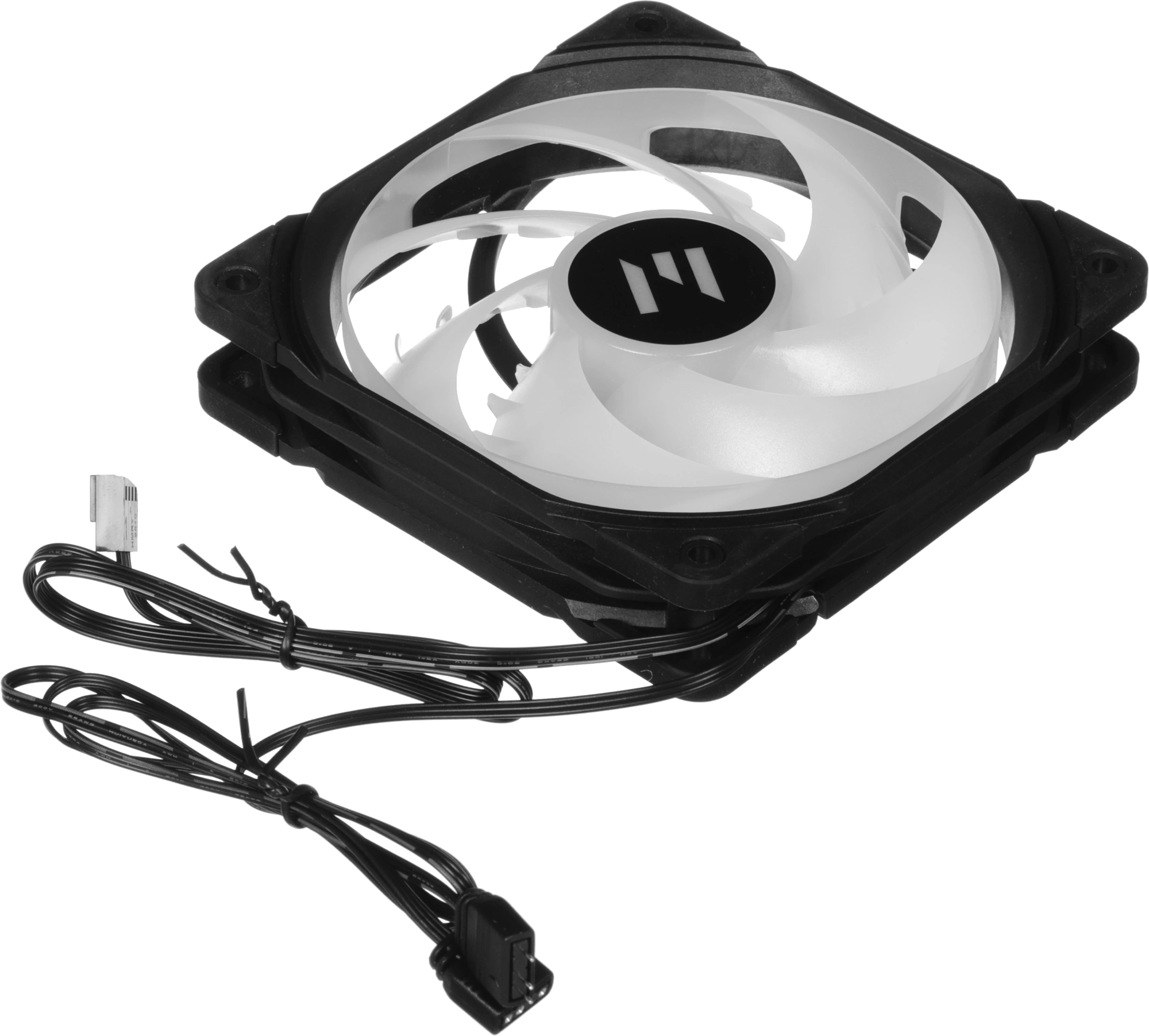 Вентилятор для корпуса Zalman ZM-AF120 ARGB 120х120x26 черный 4-pin 29.7дБ (ZM-AF120 ARGB BLACK) Ret — миниатюра 6
