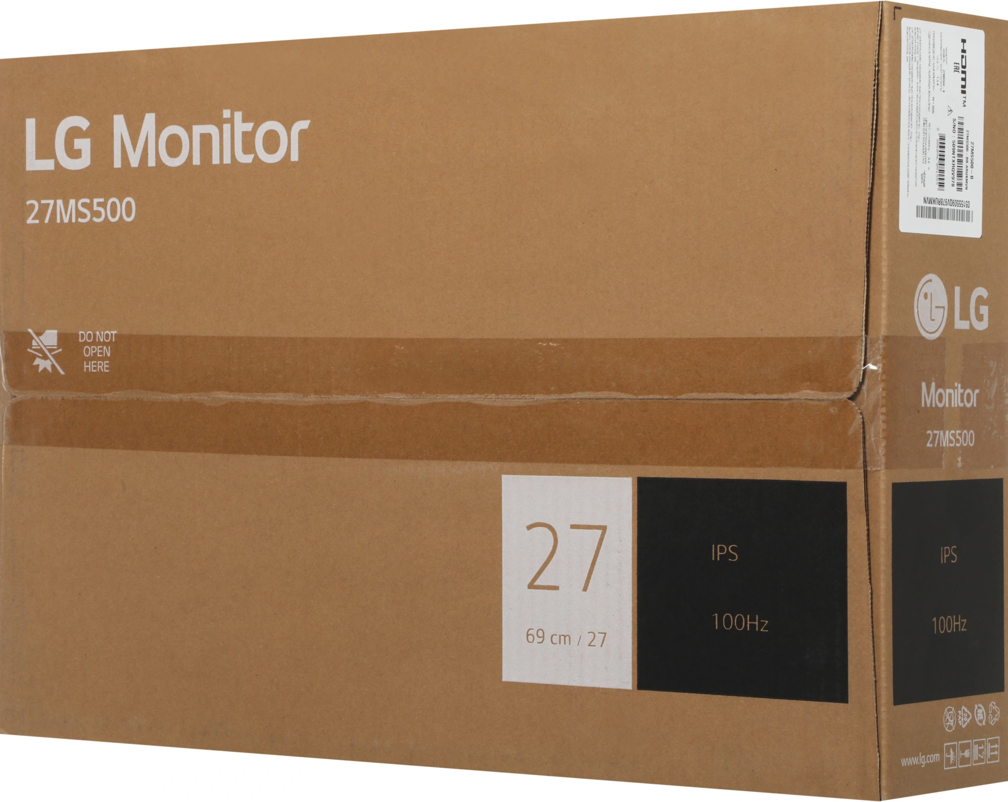 Монитор LG 27" 27MS500-B черный IPS LED 16:9 HDMI матовая 1000:1 250cd 178гр/178гр 1920x1080 100Hz FHD 3.5кг — миниатюра 14