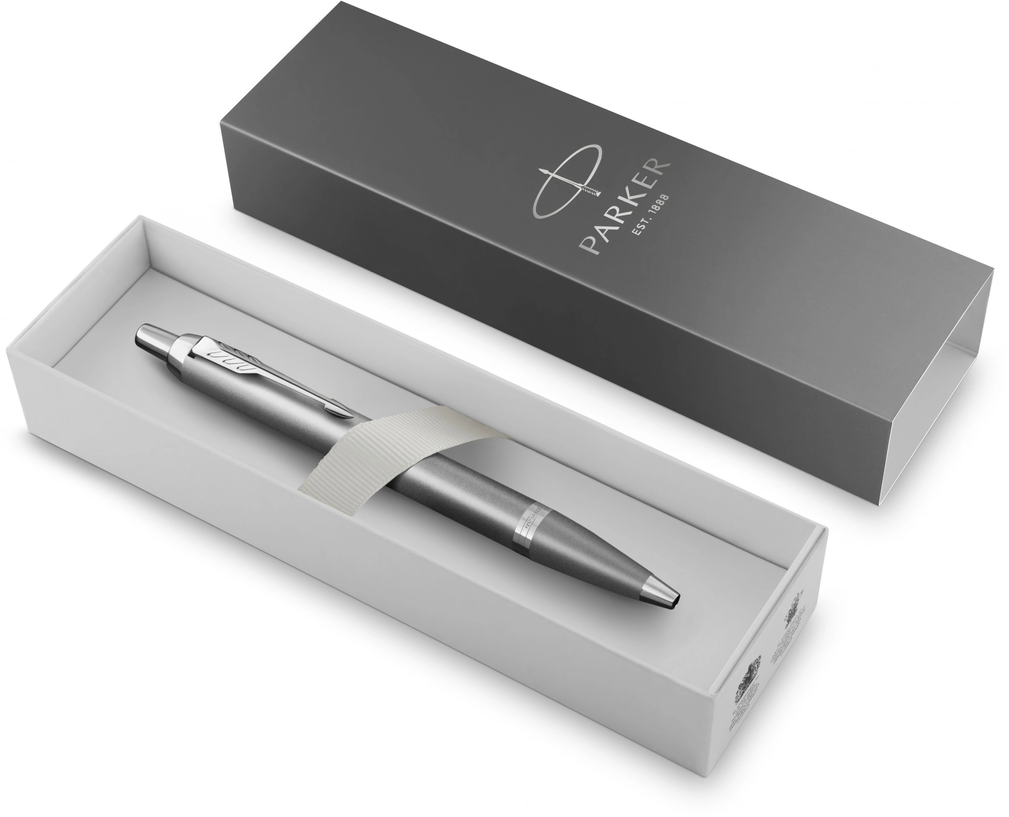 Ручка шариков. Parker IM Writing Rituals K331 (2203898) серый M син. черн. подар.кор. — миниатюра 2