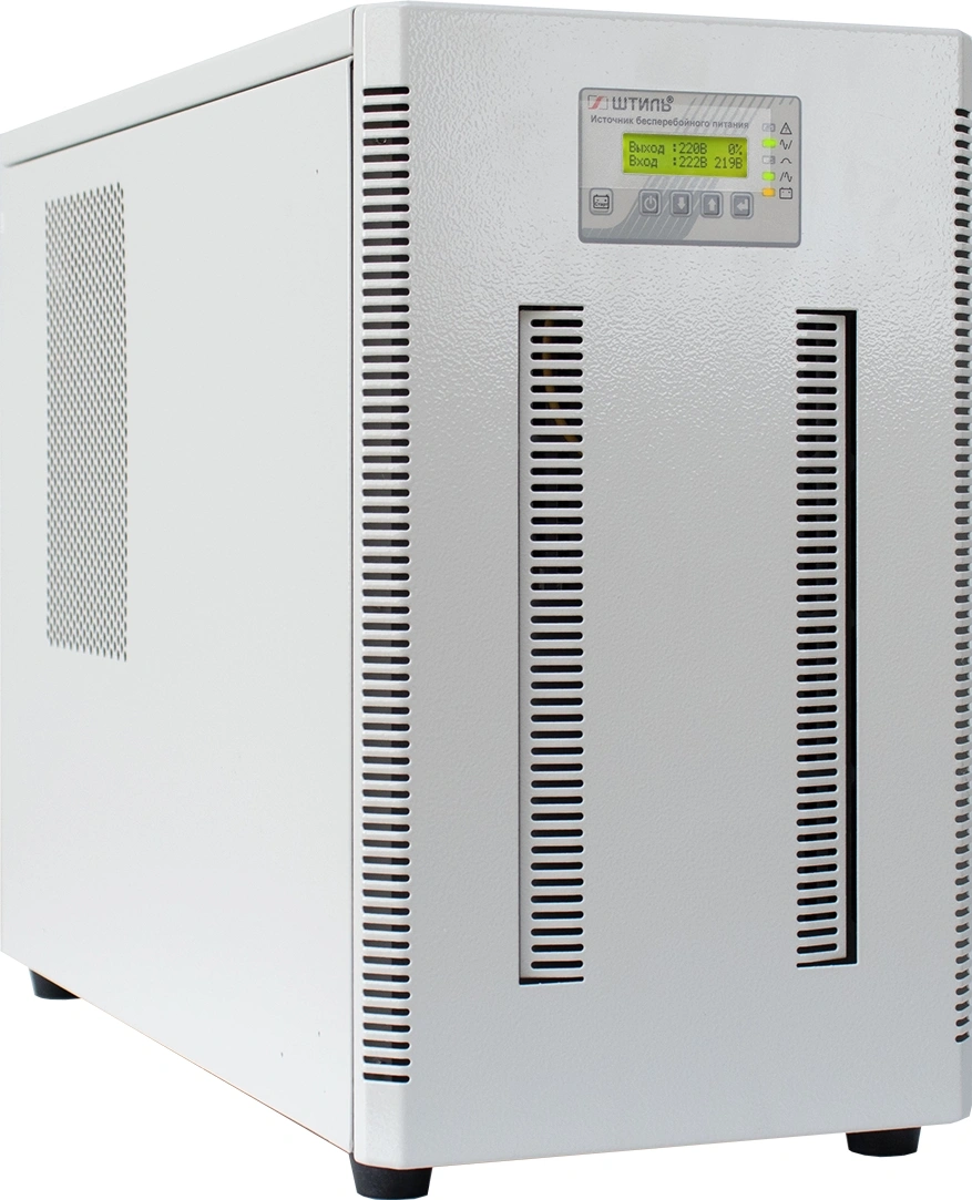 Источник бесперебойного питания Штиль ST1110L 8000Вт 10000ВА серый без батареи — миниатюра 2