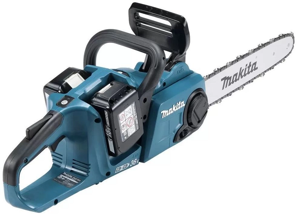 Цепная пила Makita DUC353PT2 аккум. дл.шины:14" (35cm) 1аккум. 5Ач ЗУ — миниатюра 3