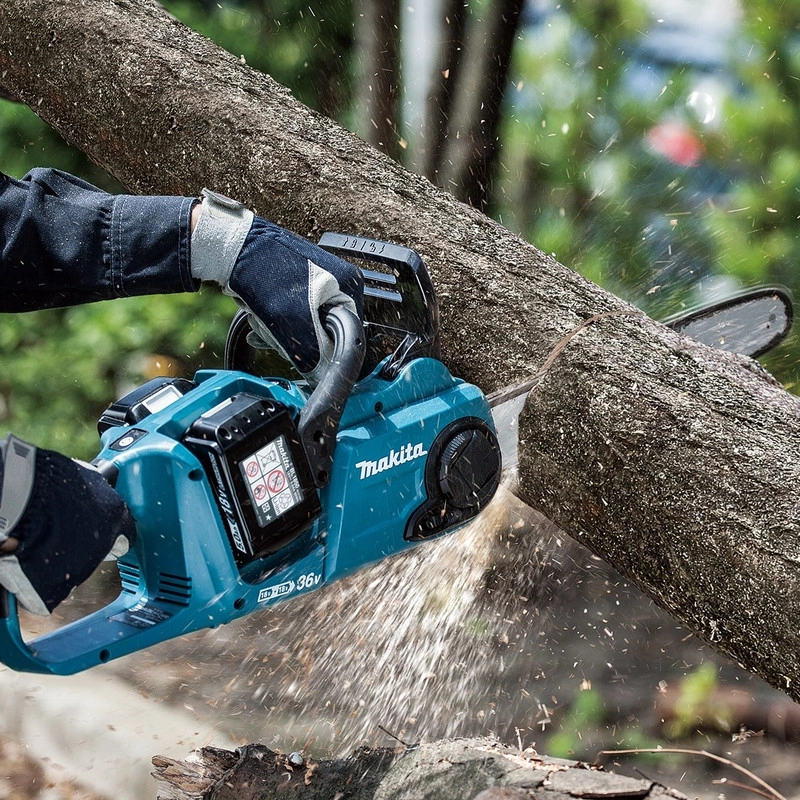 Цепная пила Makita DUC353PT2 аккум. дл.шины:14" (35cm) 1аккум. 5Ач ЗУ — миниатюра 4