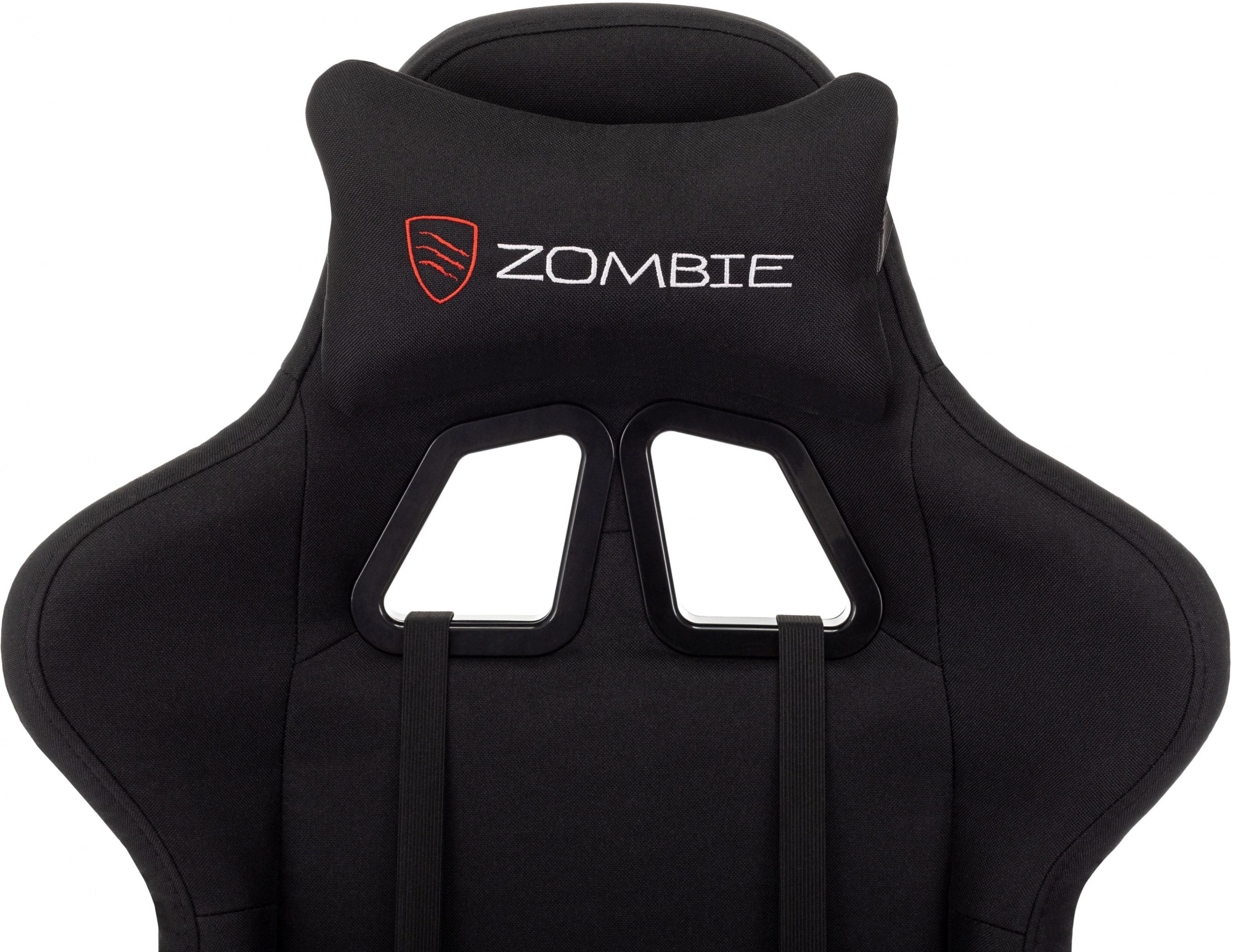 Кресло игровое Zombie Shadow черный Neo Black с подголов. крестов. пластик подст.для ног пластик черный — миниатюра 14