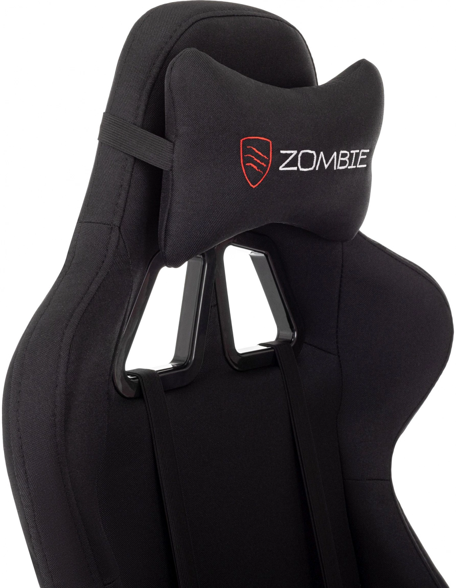 Кресло игровое Zombie Void черный с подголов. крестов. пластик — миниатюра 16