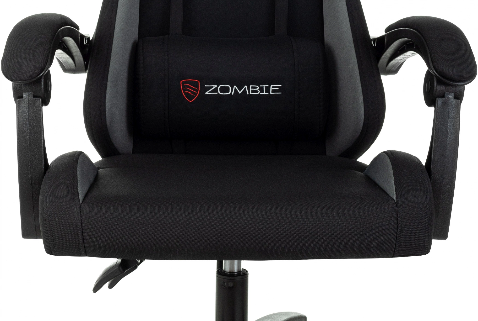 Кресло игровое Zombie Void черный/серый с подголов. крестов. пластик — миниатюра 12