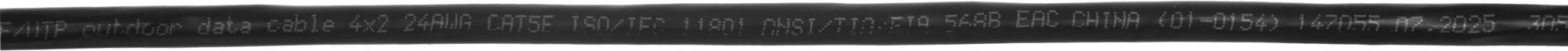 Кабель информационный PROconnect 01-0154 кат.5E FTP 4 пары 24AWG PE внешний 305м черный — миниатюра 5