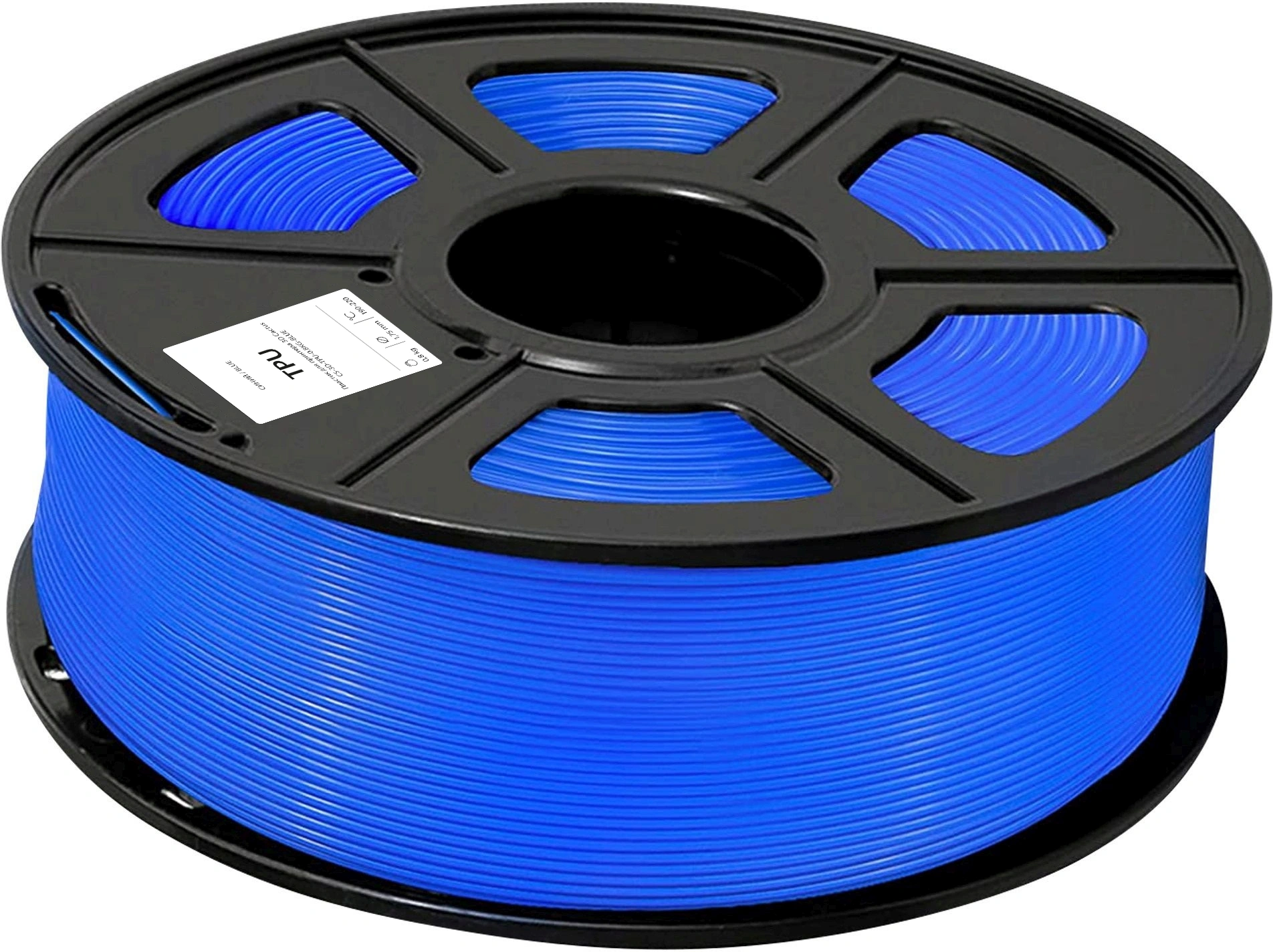 Пластик для принтера 3D Cactus CS-3D-TPU-0.8KG-BLUE TPU d1.75мм 0.8кг L336м 1цв. — миниатюра 2