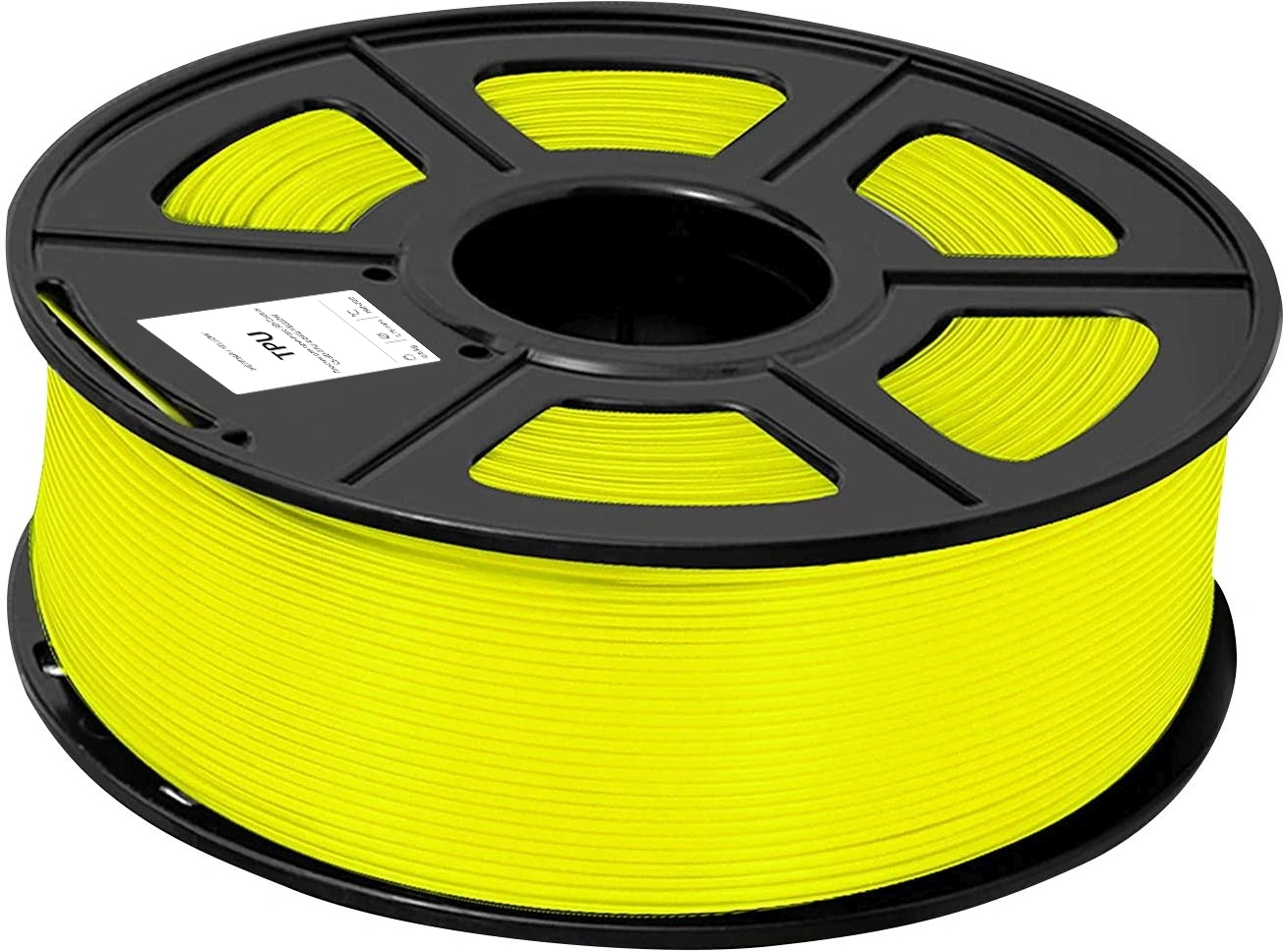 Пластик для принтера 3D Cactus CS-3D-TPU-0.8KG-YELLOW TPU d1.75мм 0.8кг L336м 1цв. — миниатюра 2