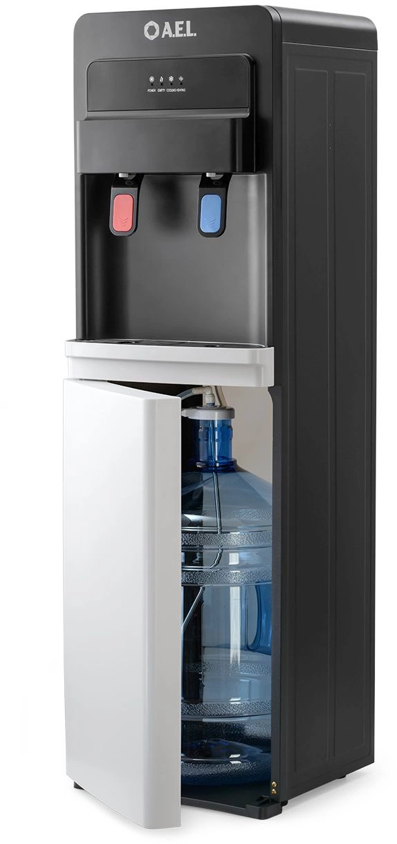 Кулер AEL LD-AEL-805a напольный электронный черный/белый — миниатюра 3