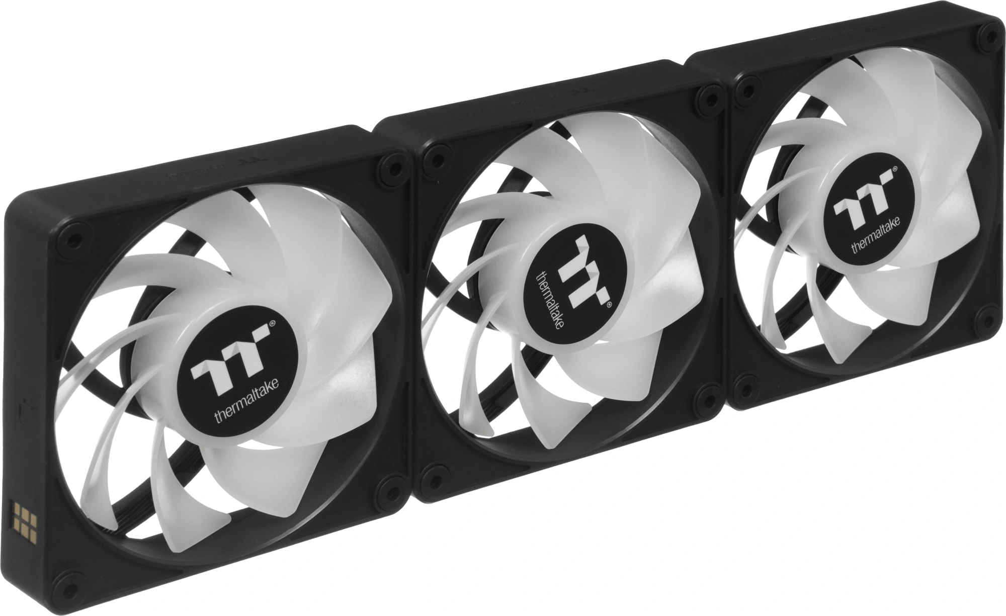 Вентилятор для корпуса Thermaltake CT120 EX Sync Reverse ARGB 120х120x25 черный 4-pin 31.2дБ (упак.:3шт) (CL-F192-PL12SW-A) Ret — миниатюра 9