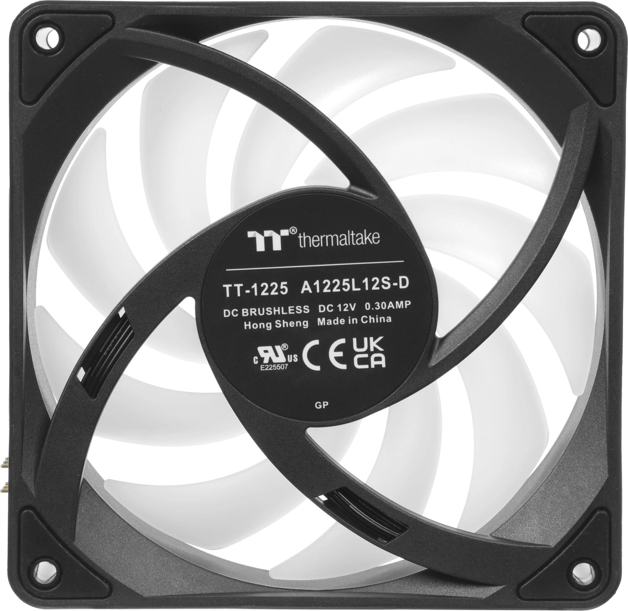 Вентилятор для корпуса Thermaltake CT120 EX Sync Reverse ARGB 120х120x25 черный 4-pin 31.2дБ (упак.:3шт) (CL-F192-PL12SW-A) Ret — миниатюра 13