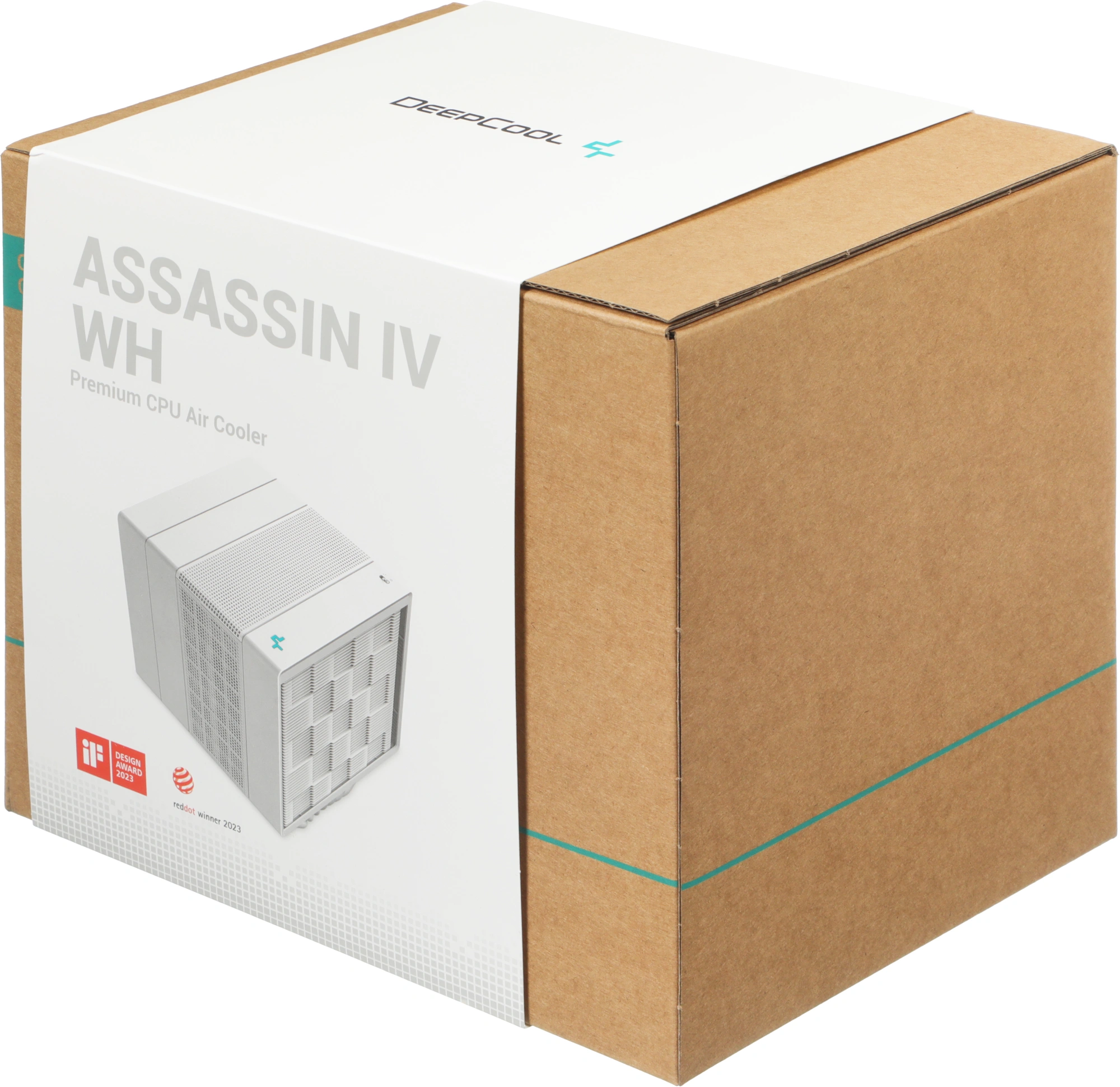 Устройство охлаждения(кулер) Deepcool Assassin IV Soc-AM5/AM4/1151/1200/2066/1700 белый 4-pin 29.3dB Al+Cu 280W 1575gr Ret (R-ASN4-WHNNMT-G) — фото 1