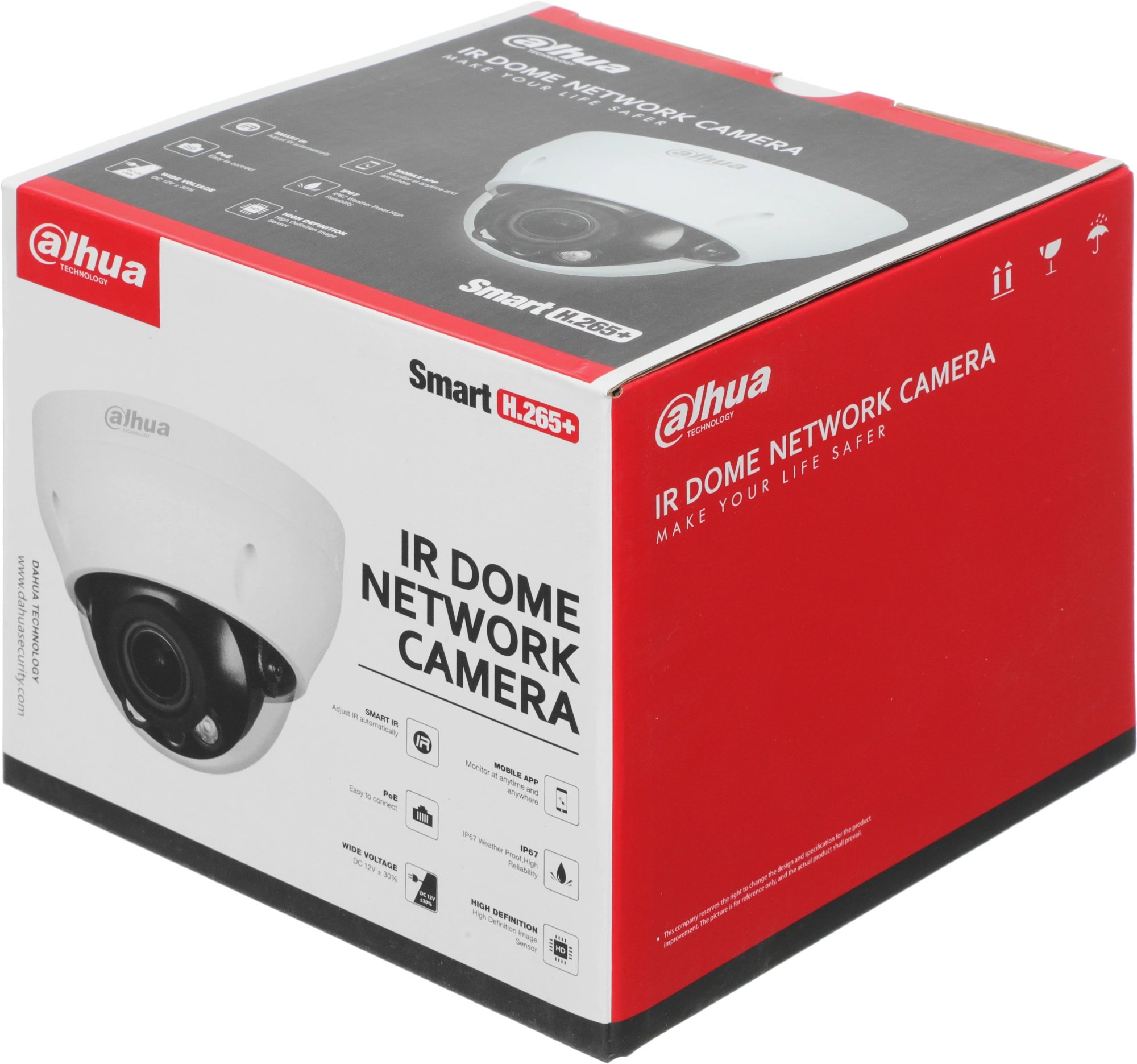 Камера видеонаблюдения IP Dahua DH-IPC-HDPW1230R1P-ZS-S5 2.8-12мм корп.:белый — миниатюра 10