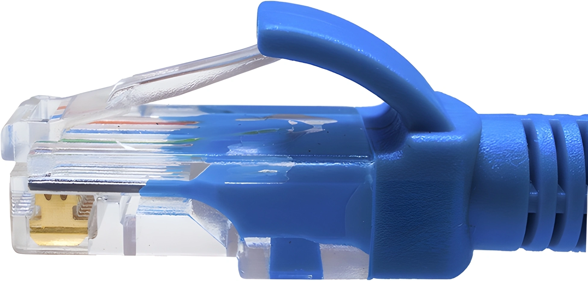 Патч-корд Suprlan 10-0149 UTP RJ-45 вил.-вилка RJ-45 кат.5E 3м синий LSZH 26AWG — миниатюра 5