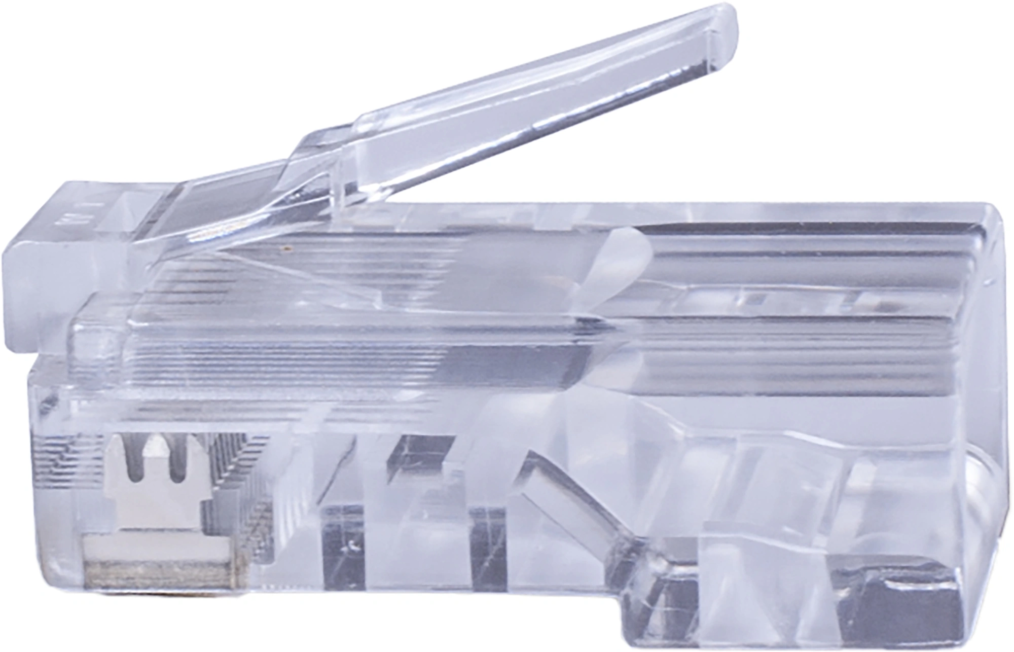 Коннектор Suprlan 10-0209 UTP кат.5E RJ45 серый (упак.:100шт) — миниатюра 3