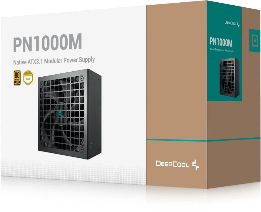 Блок питания Deepcool ATX 1000W GamerStorm PN1000M Gen.5 80+ gold (20+4pin) APFC 135mm fan 8xSATA RTL — миниатюра 8
