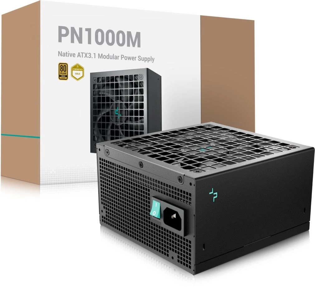 Блок питания Deepcool ATX 1000W GamerStorm PN1000M Gen.5 80+ gold (20+4pin) APFC 135mm fan 8xSATA RTL — миниатюра 9
