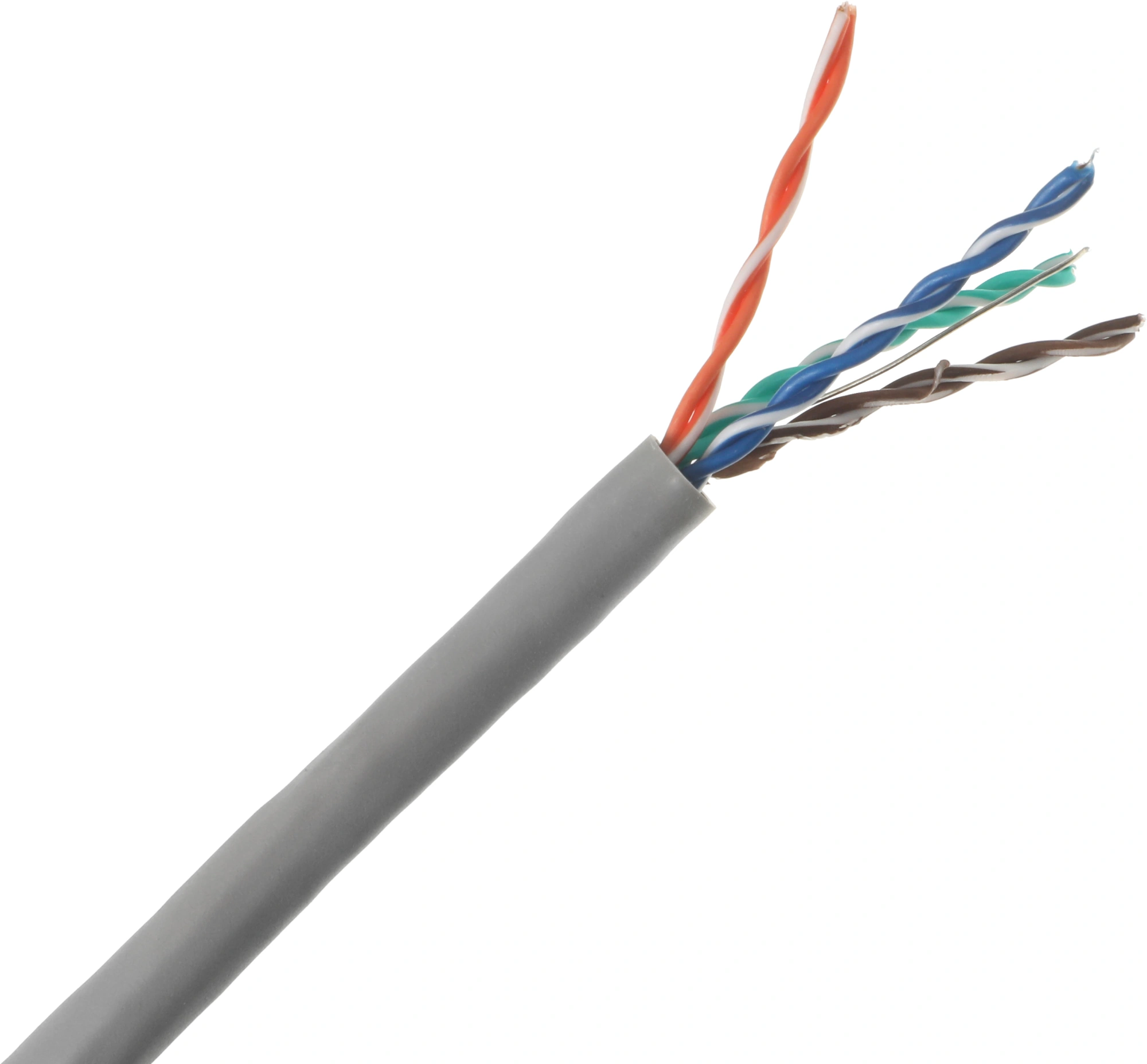 Кабель сетевой информационный Suprlan Premium 01-1012-2 кат.5E FTP 4 пары 24AWG PVC внутренний 305м серый — миниатюра 3
