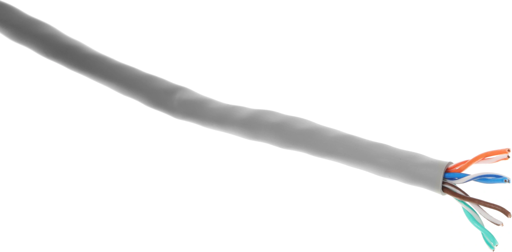 Кабель сетевой информационный Suprlan Standard 01-0328-9 кат.5E UTP 4 пары 24AWG PVC внутренний 305м серый — миниатюра 6
