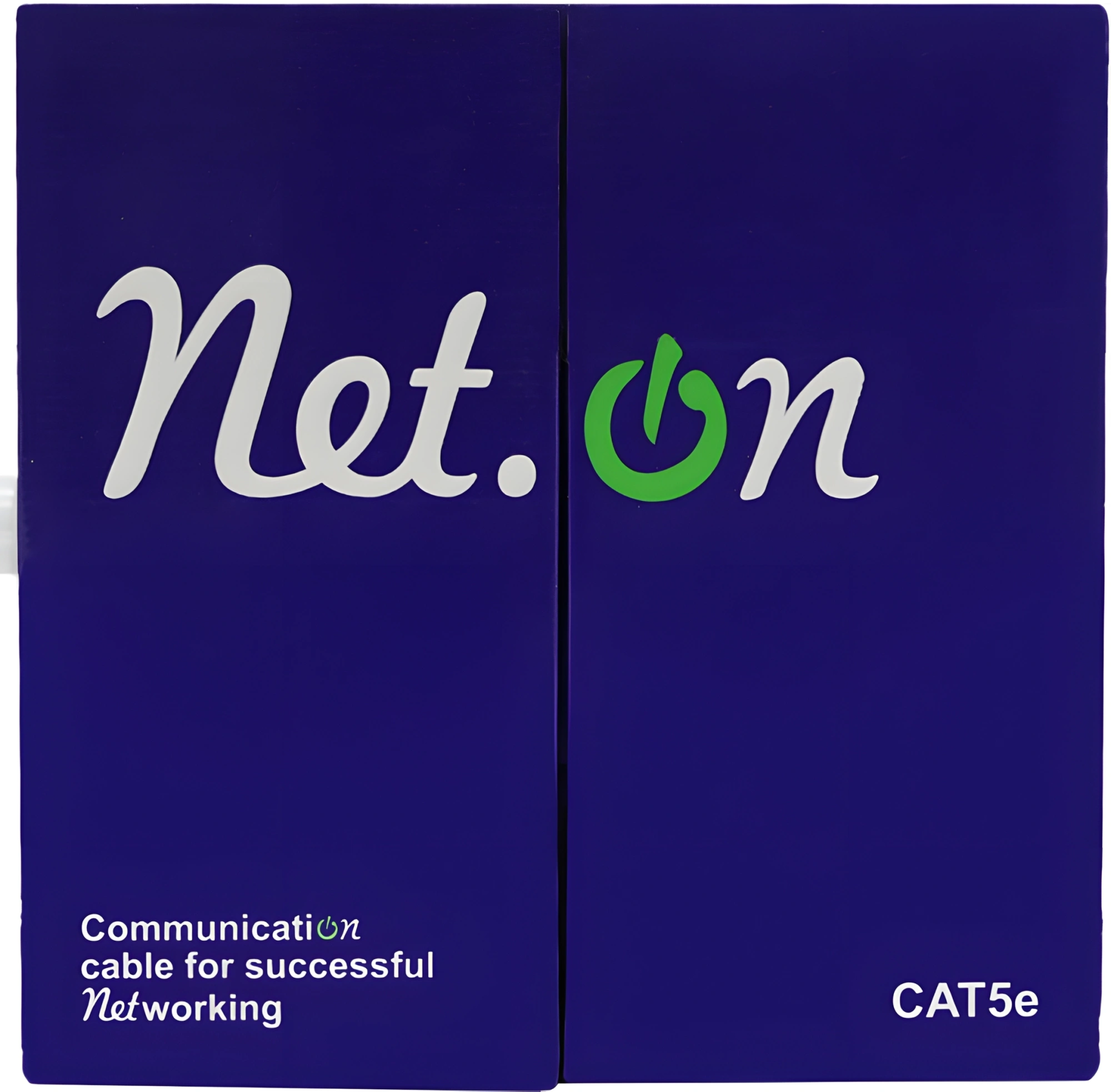 Кабель сетевой информационный NetOn 01-0301 кат.5E UTP 4 пары 24AWG PE внешний 305м черный — миниатюра 4