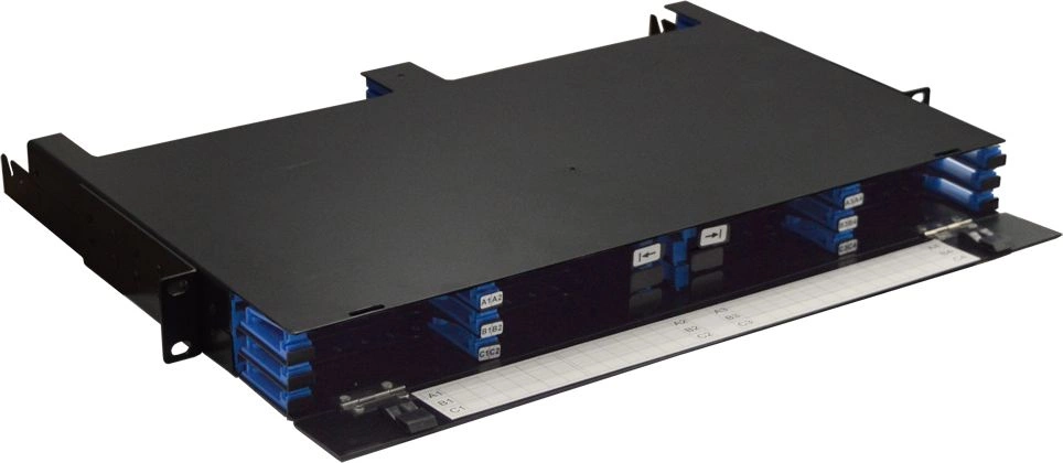 Коробка Lanmaster LAN-FOBM-12MCC-1U 19" 1U 12xMPO — миниатюра 2