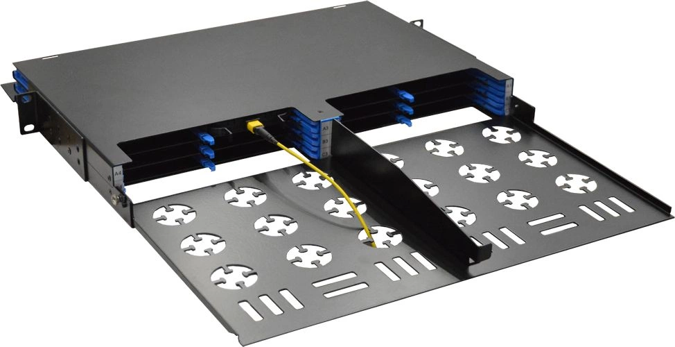 Коробка Lanmaster LAN-FOBM-12MCC-1U 19" 1U 12xMPO — миниатюра 4