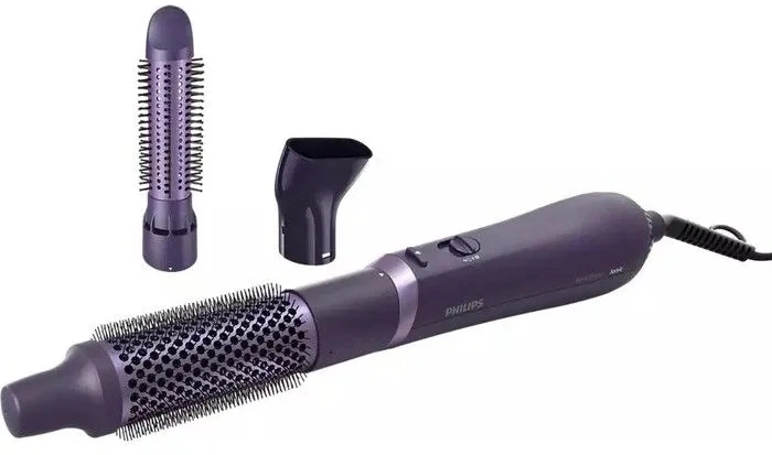 Фен-щетка Philips BHA305/00 800Вт фиолетовый (ВНА305/00) — миниатюра 2