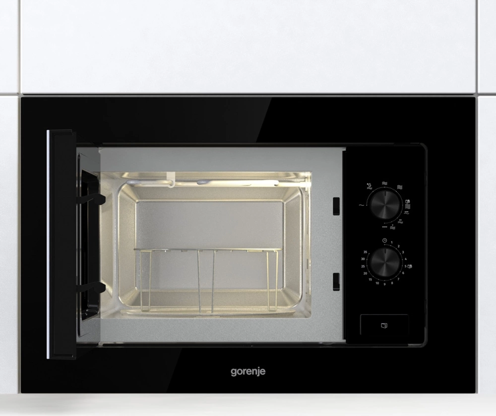 Микроволновая печь Gorenje BM201EG1BG 20л. 800Вт черный (встраиваемая) — миниатюра 2