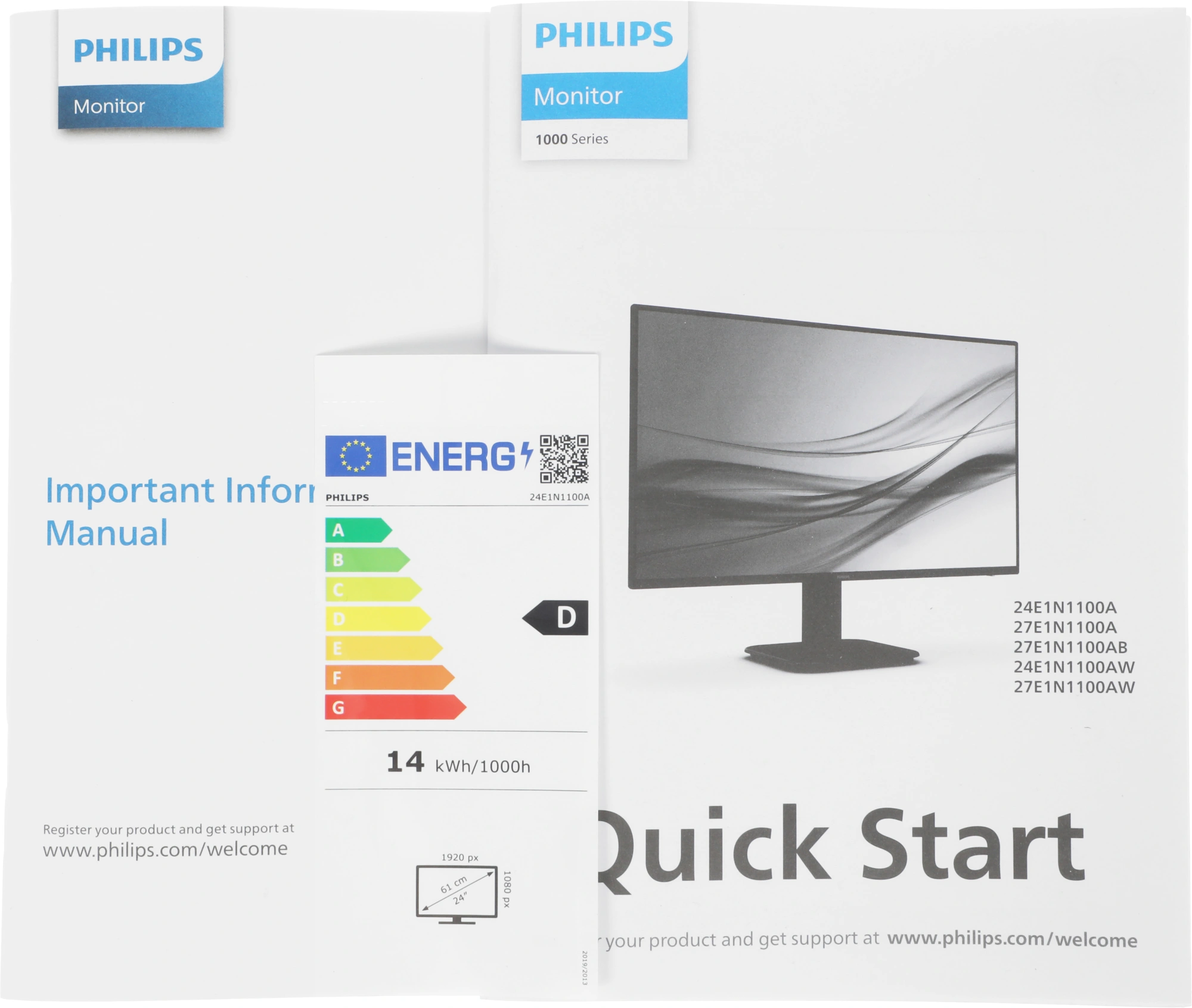 Монитор Philips 23.8" E Line 24E1N1100A черный IPS LED 16:9 HDMI M/M матовая 1500:1 300cd 178гр/178гр 1920x1080 120Hz VGA FHD 2.51кг — миниатюра 9