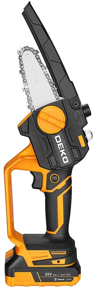 Цепная пила Deko DKCHS 20-4 аккум. 20Вт дл.шины:4"(10cm) 1аккум. 2Ач ЗУ (063-4480) — миниатюра 5