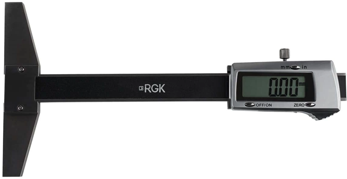 Штангенглубиномер нониусный RGK SCG-100 черный пластиковый футляр (756945) — фото 1