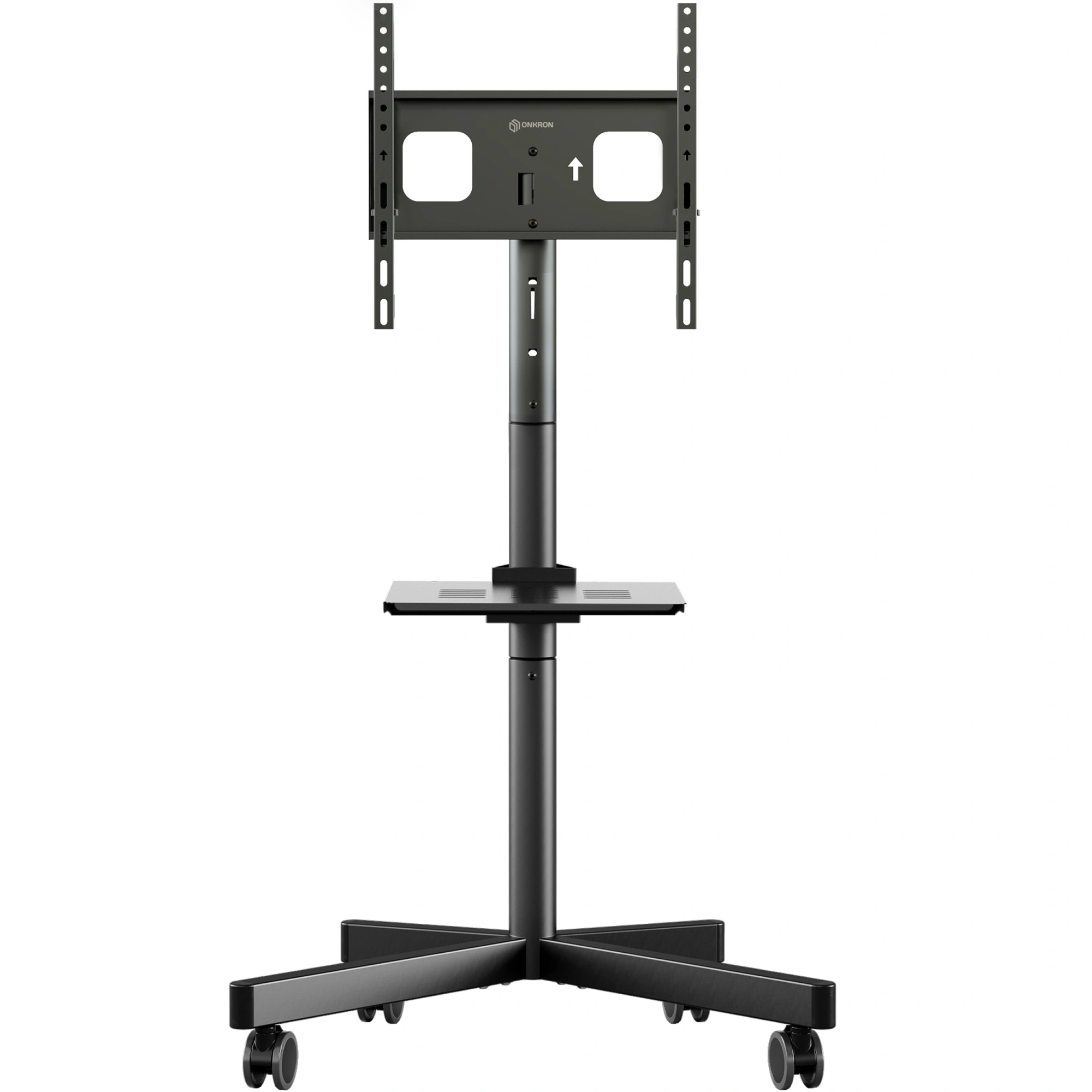 Стойка для телевизора Onkron TS1137 черный 23"-60" макс.45кг напольный мобильный