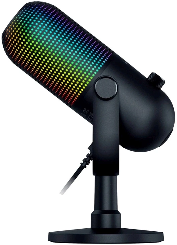 Микрофон проводной Razer Seiren V3 Chroma черный — миниатюра 3
