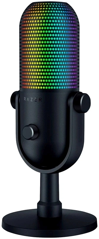 Микрофон проводной Razer Seiren V3 Chroma черный — миниатюра 5