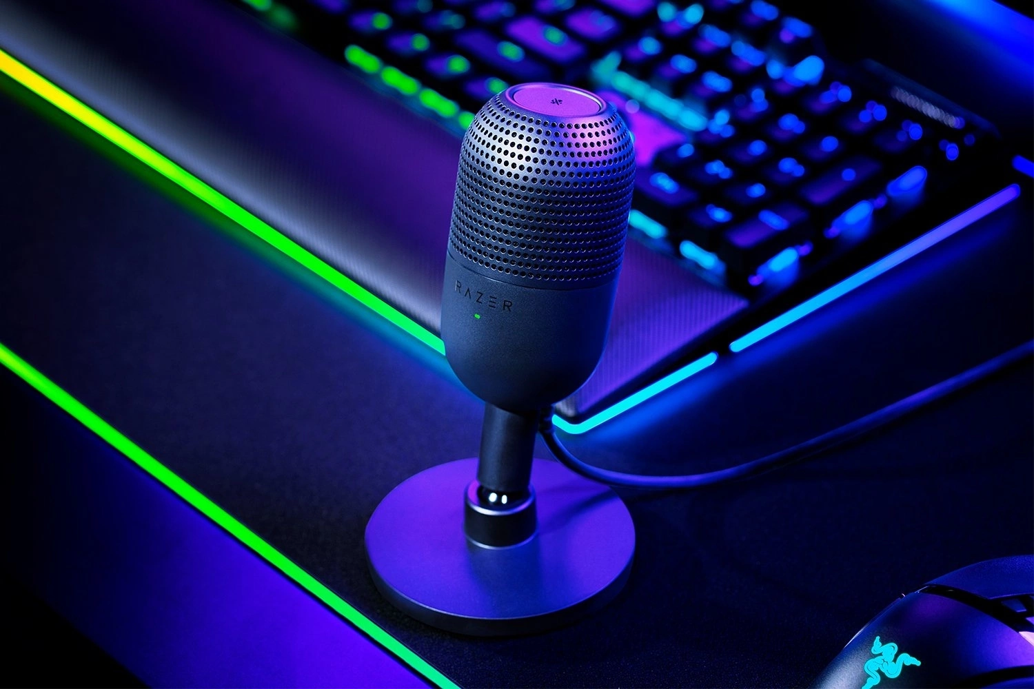 Микрофон проводной Razer Seiren V3 Mini черный — миниатюра 4