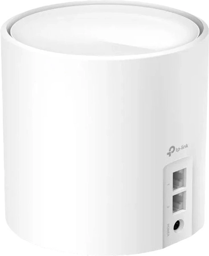 Бесшовный Mesh роутер TP-Link Deco X60(1-pack) AX5400 10/100/1000BASE-TX белый — миниатюра 2