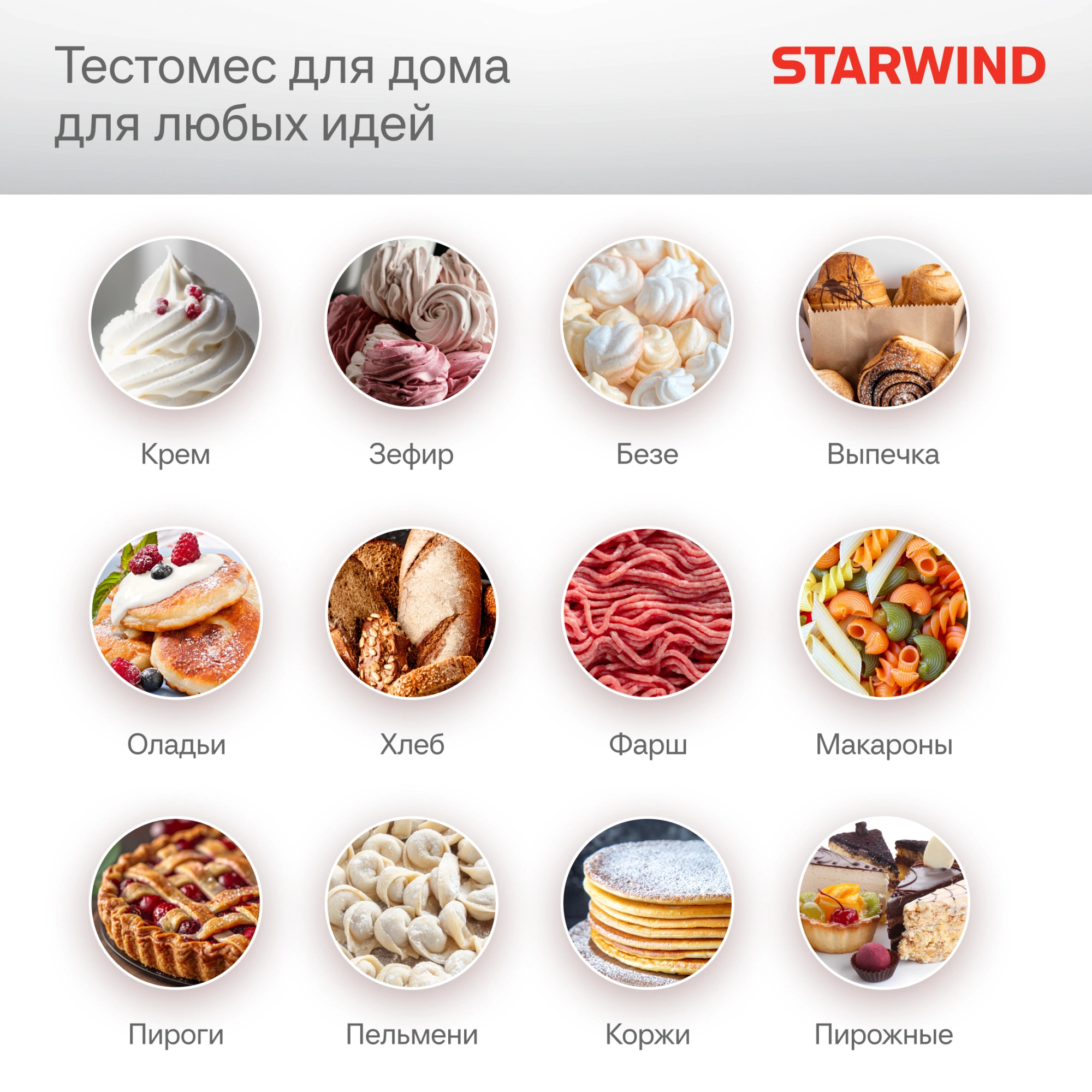 Миксер планетарный Starwind SPM7169 1900Вт бирюзовый — миниатюра 38