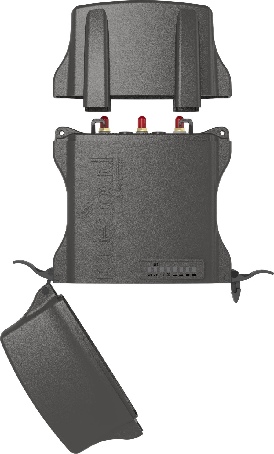 Точка доступа MikroTik NetMetal 5 (RB922UAGS-5HPACD-NM) AC900 10/100/1000BASE-TX черный — миниатюра 3
