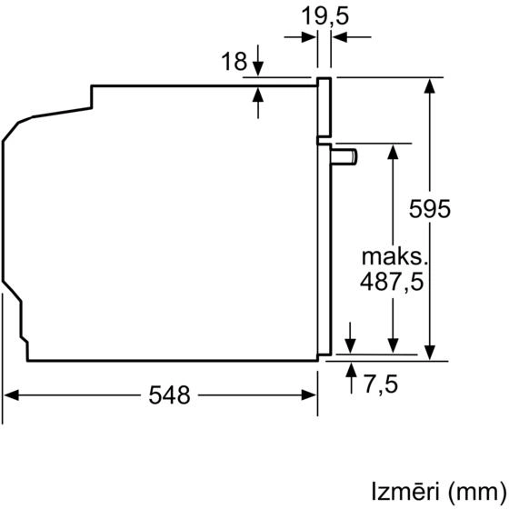 Духовой шкаф Электрический Bosch HBG7721B1 черный — миниатюра 6