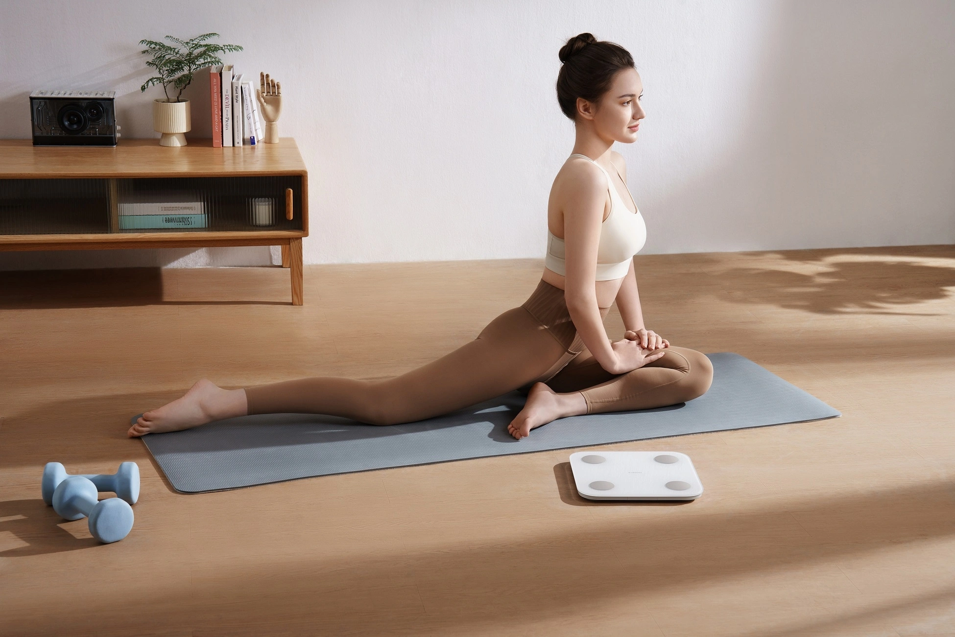 Весы напольные электронные Xiaomi Body Composition Scale S400 макс.150кг белый — миниатюра 8