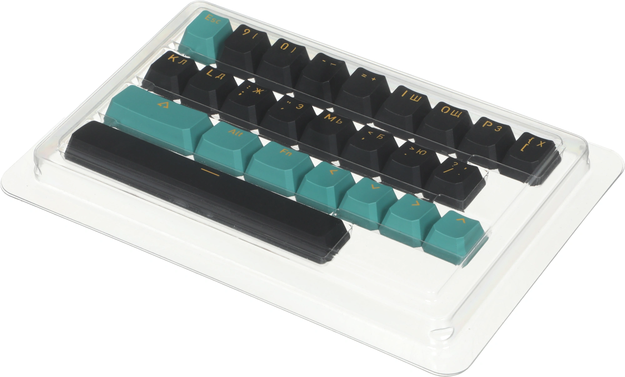 Клавиатура A4Tech AT87 Renegade черный/зеленый USB for gamer LED (AT87) кабель 1.8м — миниатюра 12