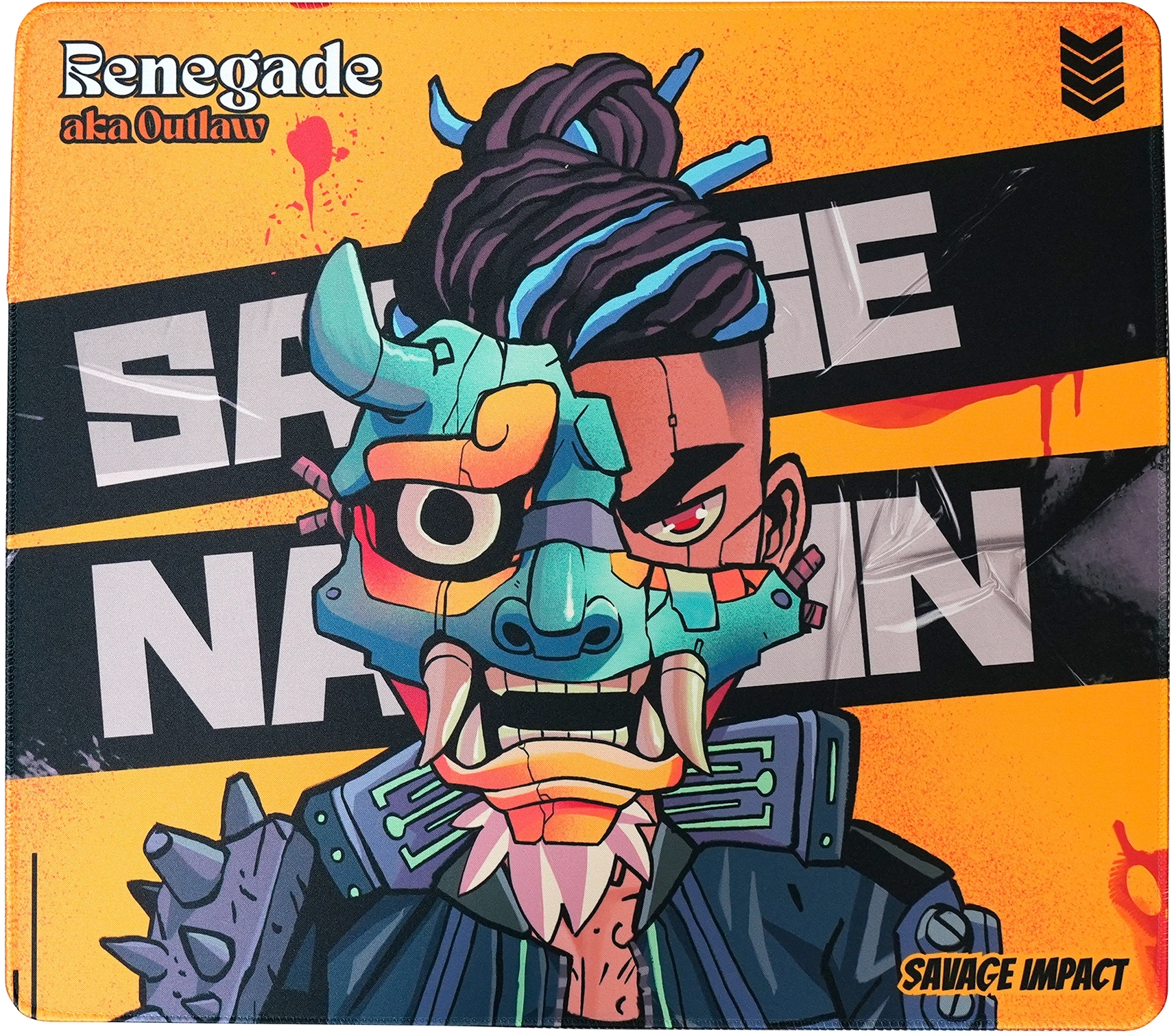 Коврик для мыши A4Tech Bloody SI-45 Renegade Sunset рисунок 45x40x4мм (SI-45) — фото 1