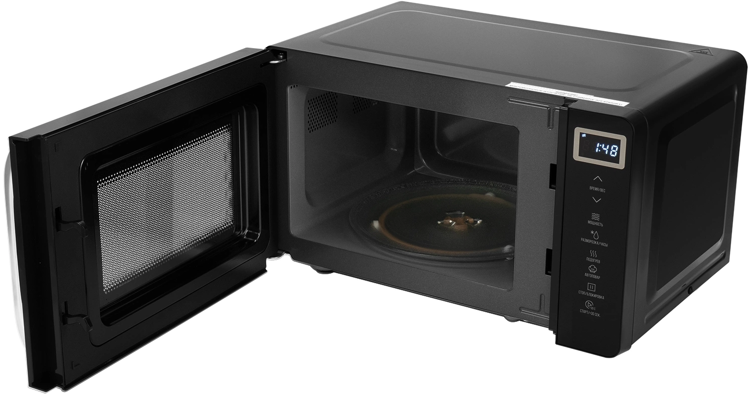 Микроволновая Печь Hyundai HYM-D3039 20л. 700Вт черный — миниатюра 10