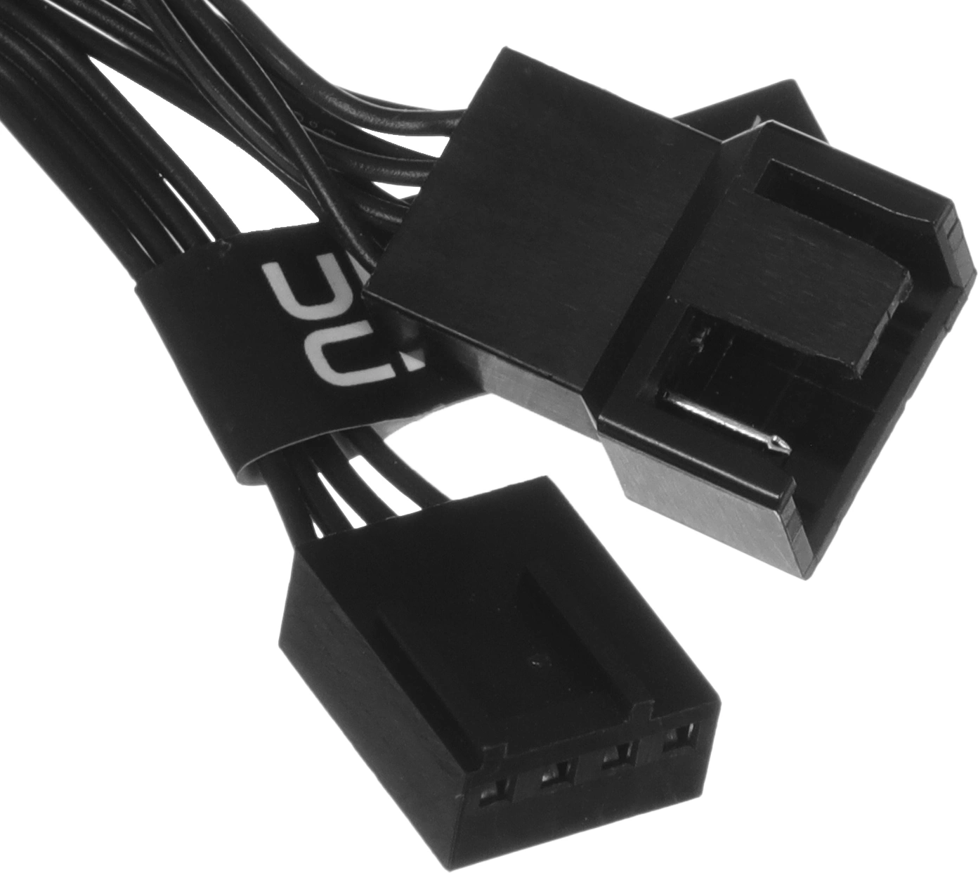 Вентилятор для корпуса Thermaltake CT120 120х120x25 черный 4-pin 25.8дБ (упак.:2шт) (CL-F147-PL12BL-A) Ret — миниатюра 6
