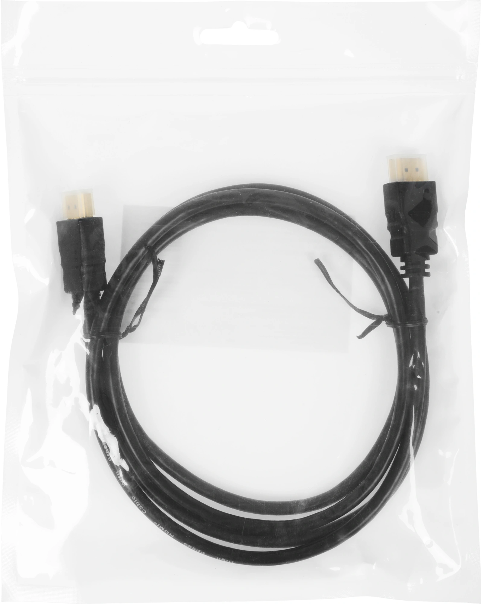 Кабель аудио-видео KingPrice ver 1.4 HDMI (m)/HDMI (m) 1.5м. позолоч.конт. черный (KP-HDMI-V1.4-1.5M) — миниатюра 4