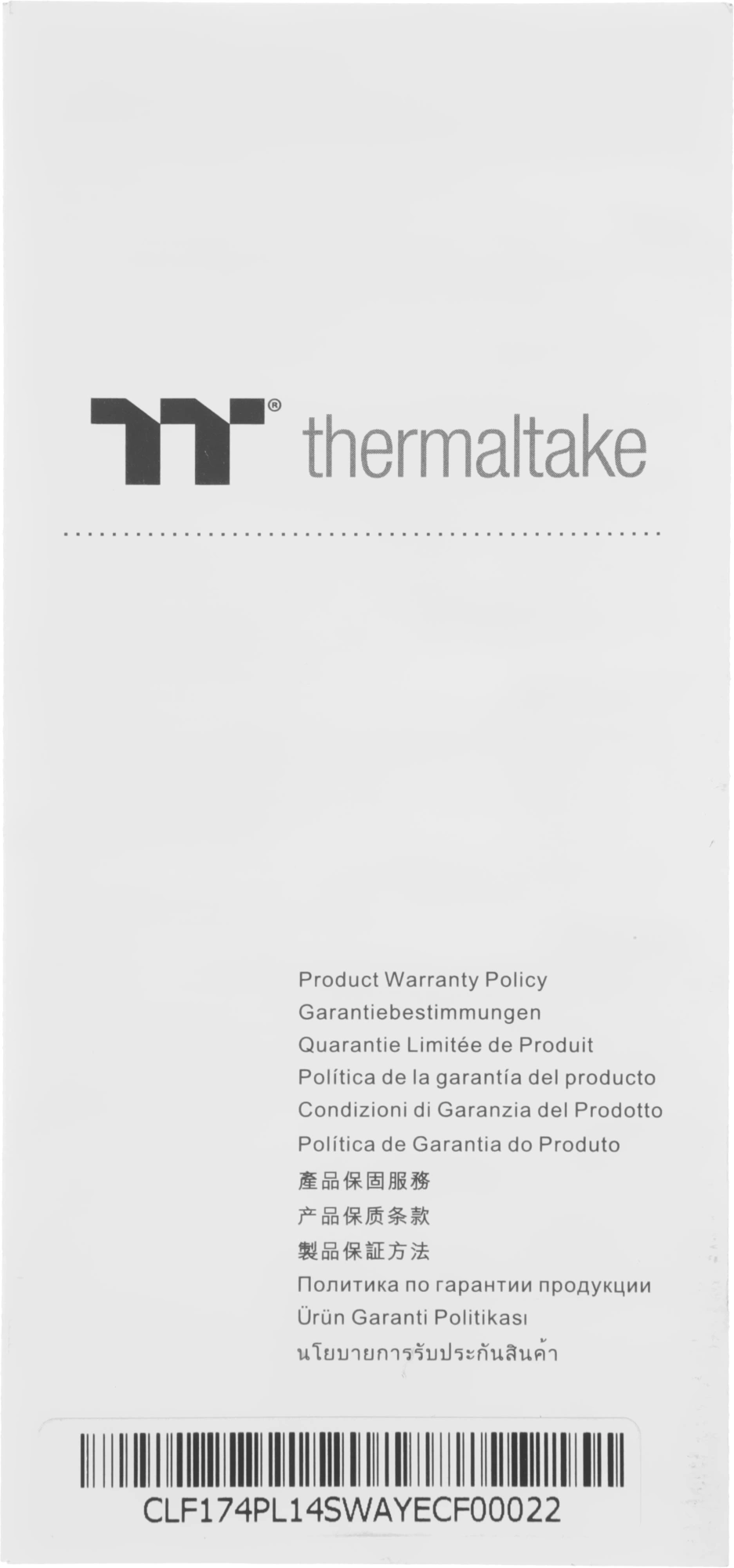 Вентилятор для корпуса Thermaltake CT140 Sync Reverse ARGB 140х140x25 черный 4-pin 32.8дБ (упак.:2шт) (CL-F174-PL14SW-A) Ret — миниатюра 14
