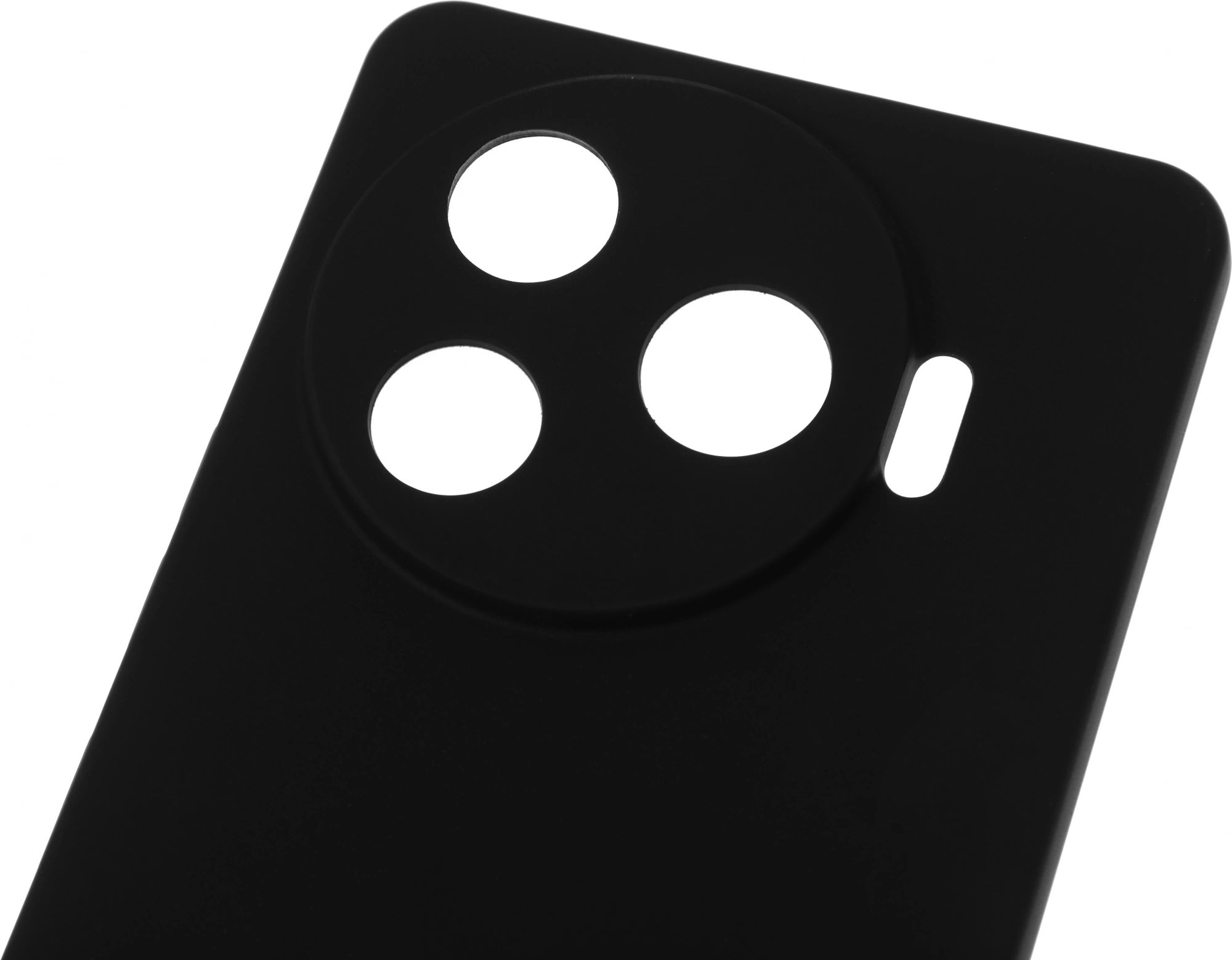 Чехол (клип-кейс) BoraSCO для Tecno Camon 30 Pro Silicone Case черный (73278) — миниатюра 6