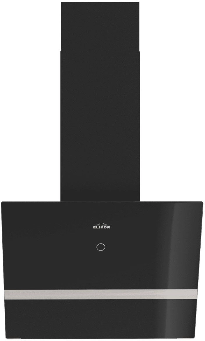 Вытяжка каминная Elikor Rise BK50 черный управление: сенсорное (1 мотор) — фото 1