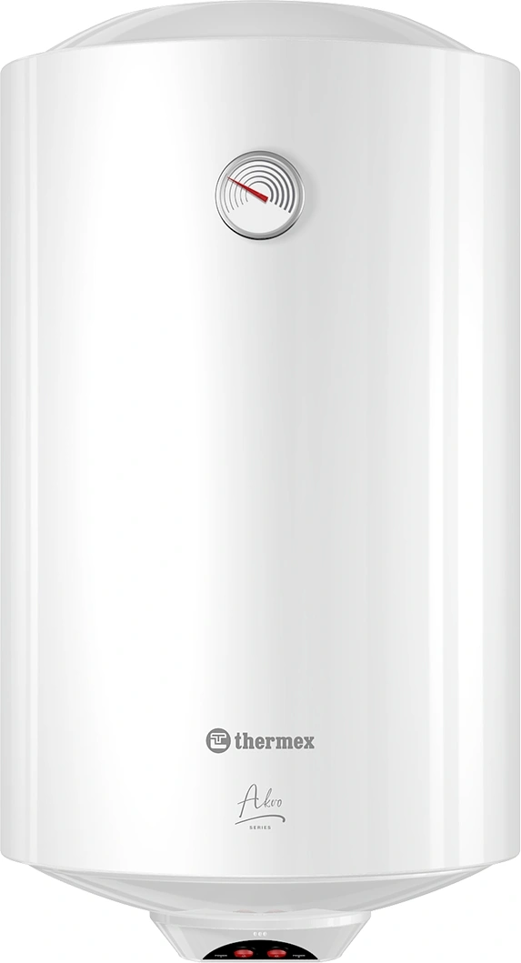 Водонагреватель Thermex Akvo 80 V 2кВт 80л электрический настенный/белый — фото 1